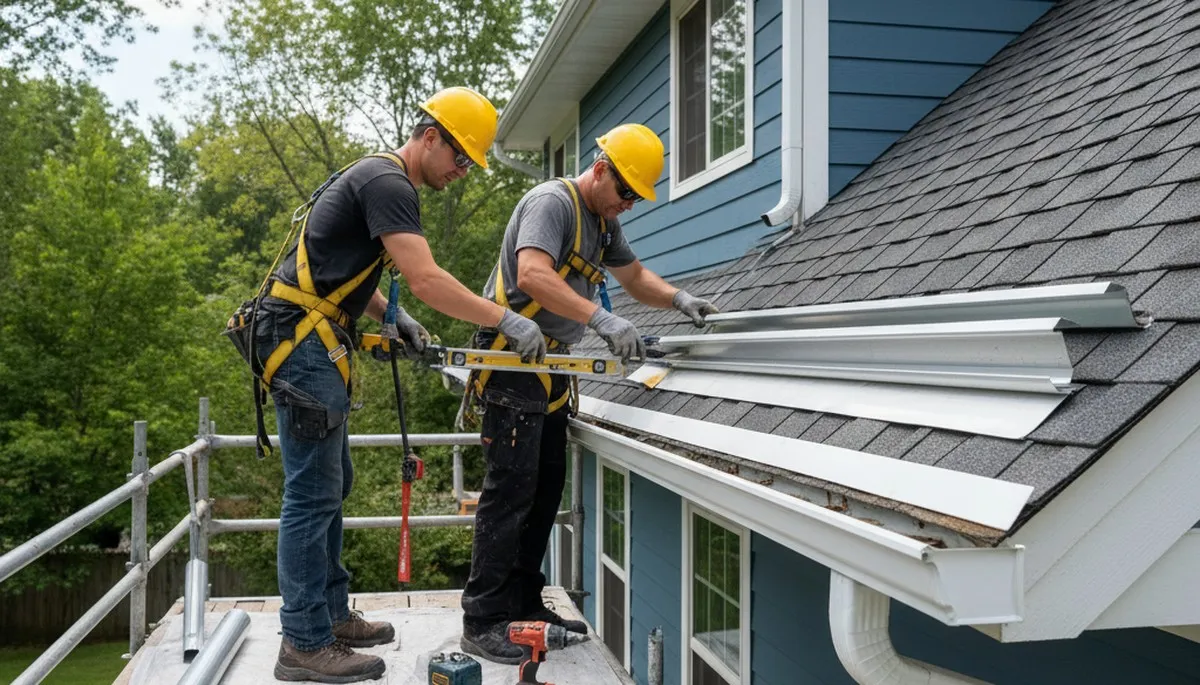 Raleigh, NC gutter repair for siding homes with leak and storm damage service