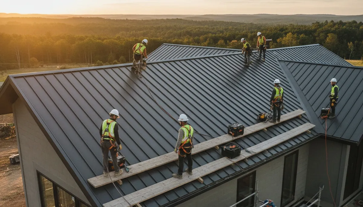 Metal roofing service for Raleigh, NC homes by FX Remodeling & Exteriors