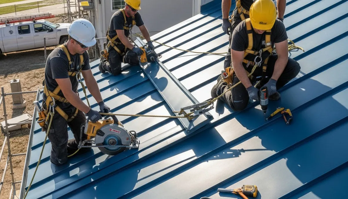 Metal roofing installation in Raleigh, NC for durable home protection and curb appeal