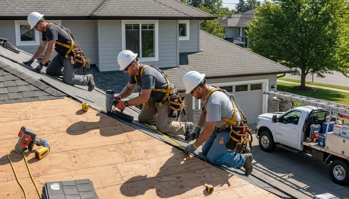 Raleigh, NC siding contractor installing durable vinyl siding for homes and storm protection