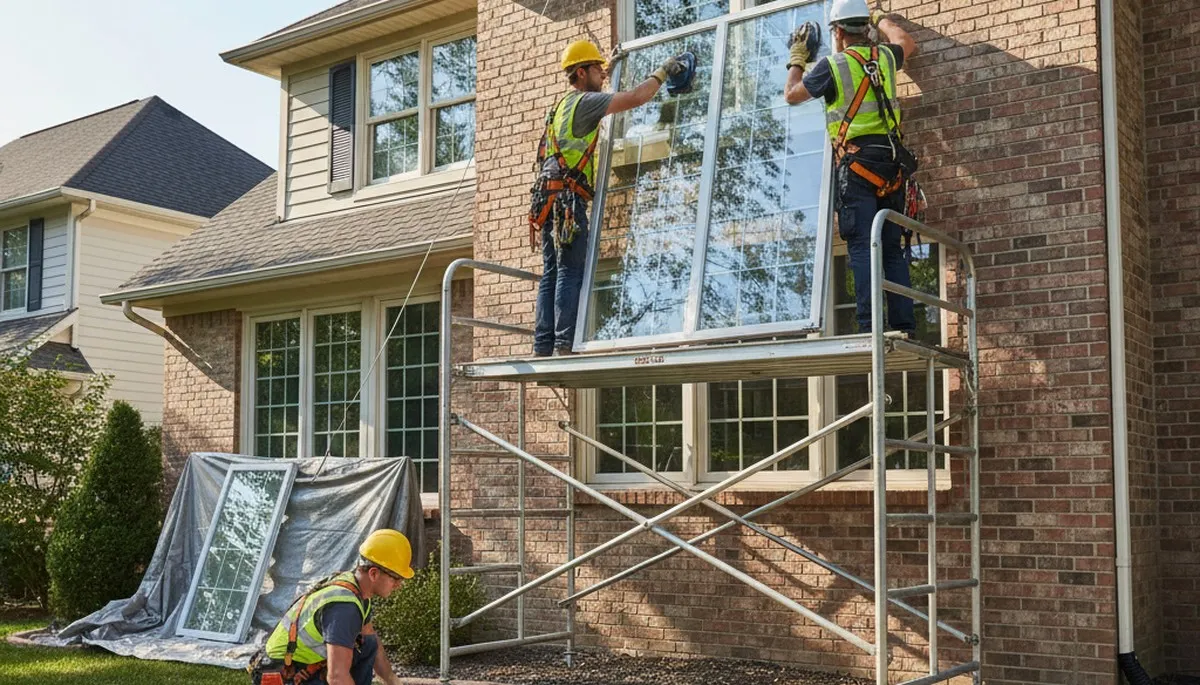 Window replacement in Raleigh, NC by FX Remodeling & Exteriors for improved efficiency and curb appeal